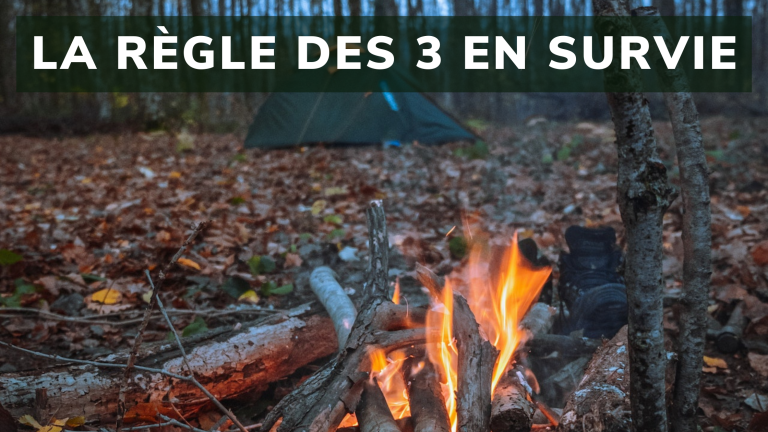Connaitre la règle des 3 en survie